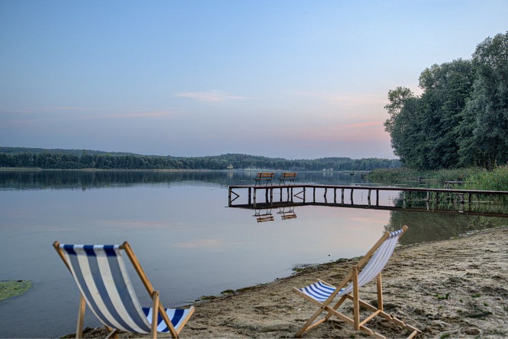 Domek letniskowy nad jeziorem