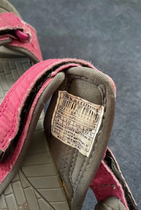 Sandały damskie dziewczęce Karrimor rozmiar 37