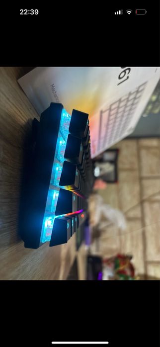 Teclado gamer 60% Mecânico!!Red switch