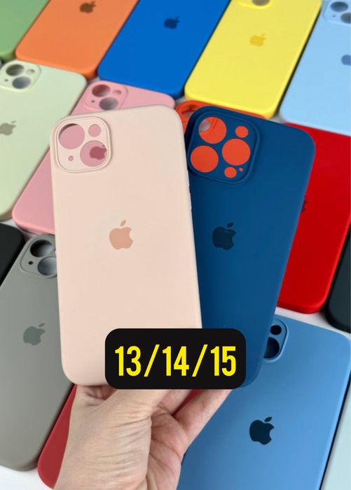 Чехол Silicone case Full Camera IPhone силикон кейс айфон 14 pro max
