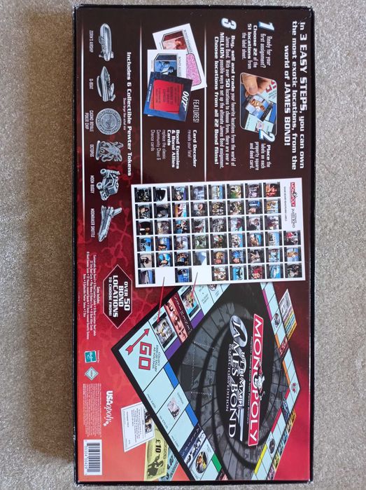 Monopólio/Monopoly Ultimate James Bond (Collectors Edition)