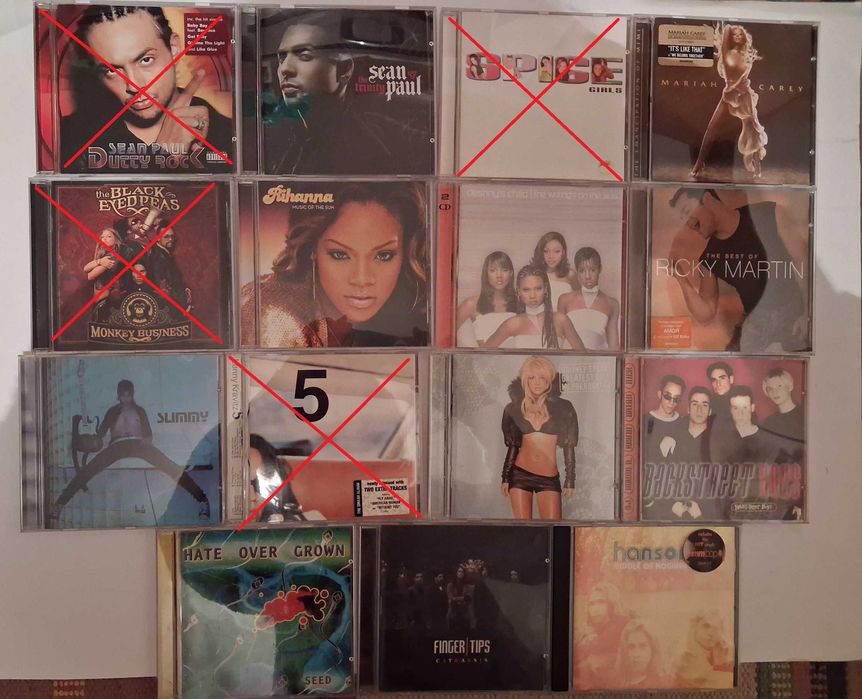 cds pop rock anos 90/00