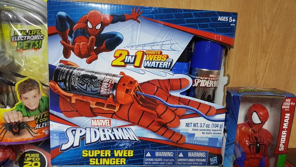 Бластер человека паука стреляющий паутиной, Spider-Man Blaster, из США