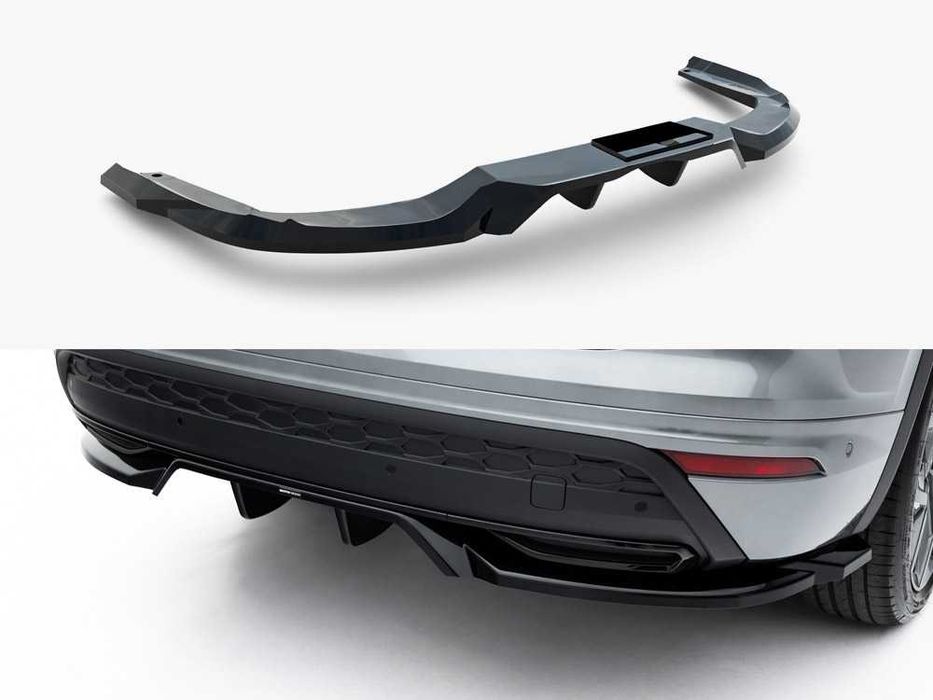 Тюнинг обвес Skoda Kodiaq 2 Sportline сплиттер губа пороги диффузор