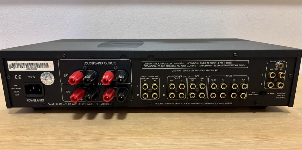 英国ARCAM Alpha 8R プリメインアンプ　リモコン付き ARCAM Alpha 8R プリメインアンプ 英国ARCAM Alpha 8R