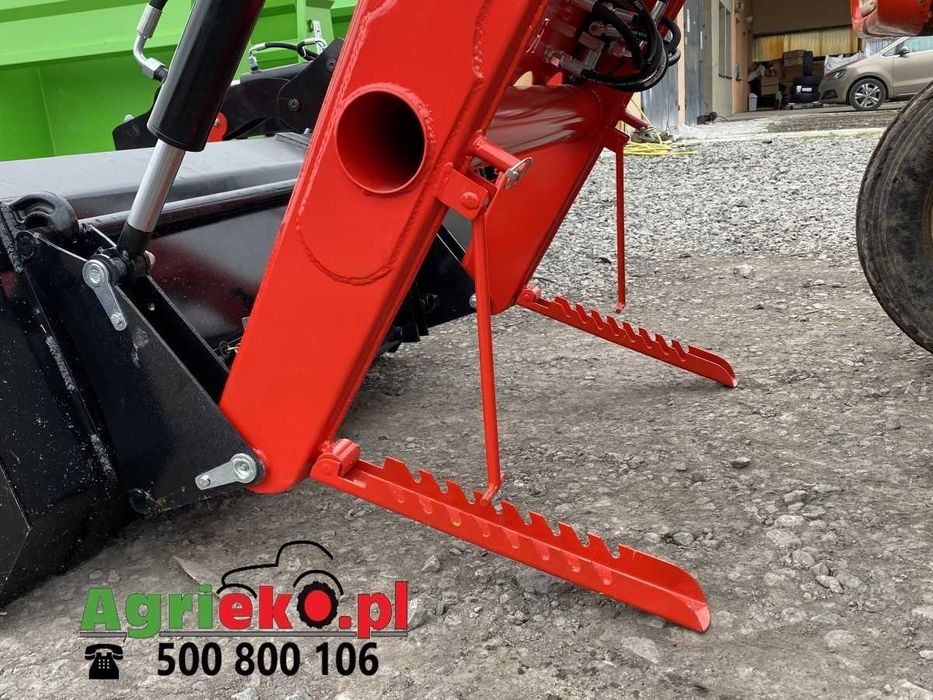 ładowacz czołowy TUR do c330 | c360 | MF | ZETOR udźwig 900kg + montaż