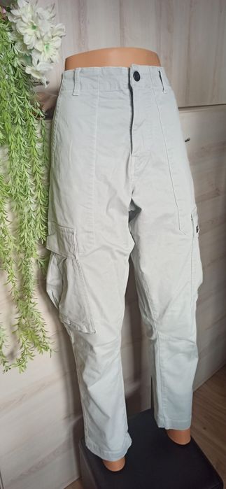 Sg Spodnie męskie M  Zara cargo z kieszeniami