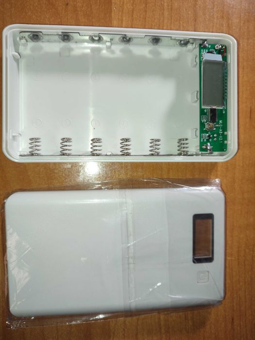 Power bank корпус для 6 батарей 18650