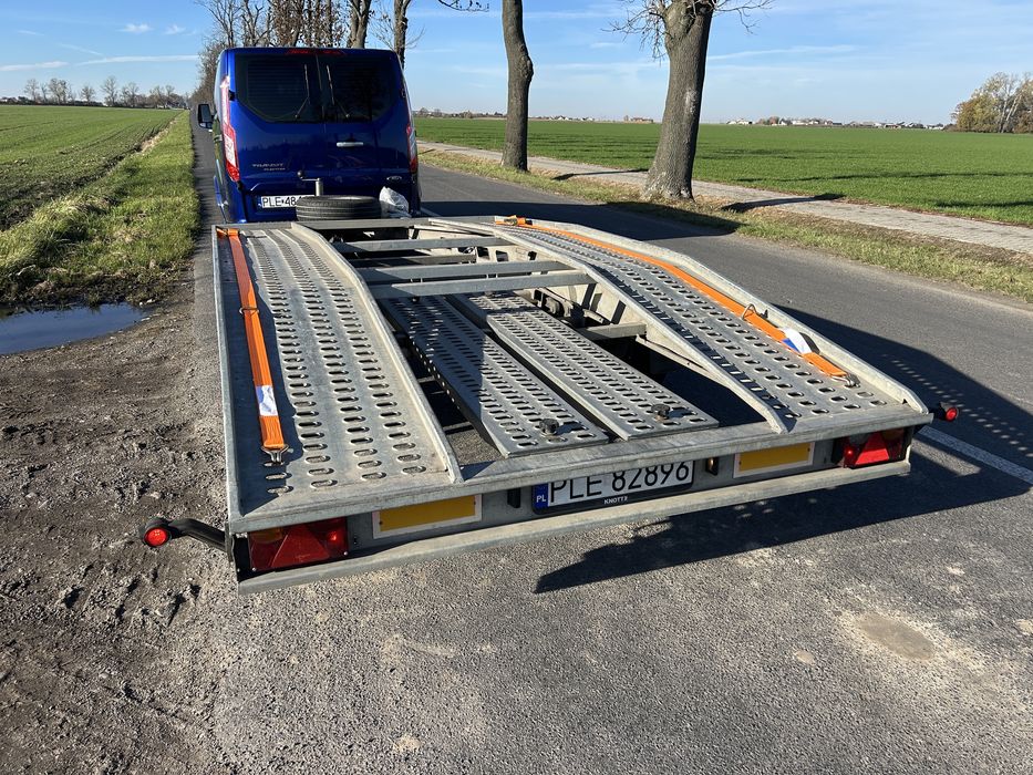 Przyczepa laweta glowacz 2023 r dmc 2000kg nowe opony+ pasy