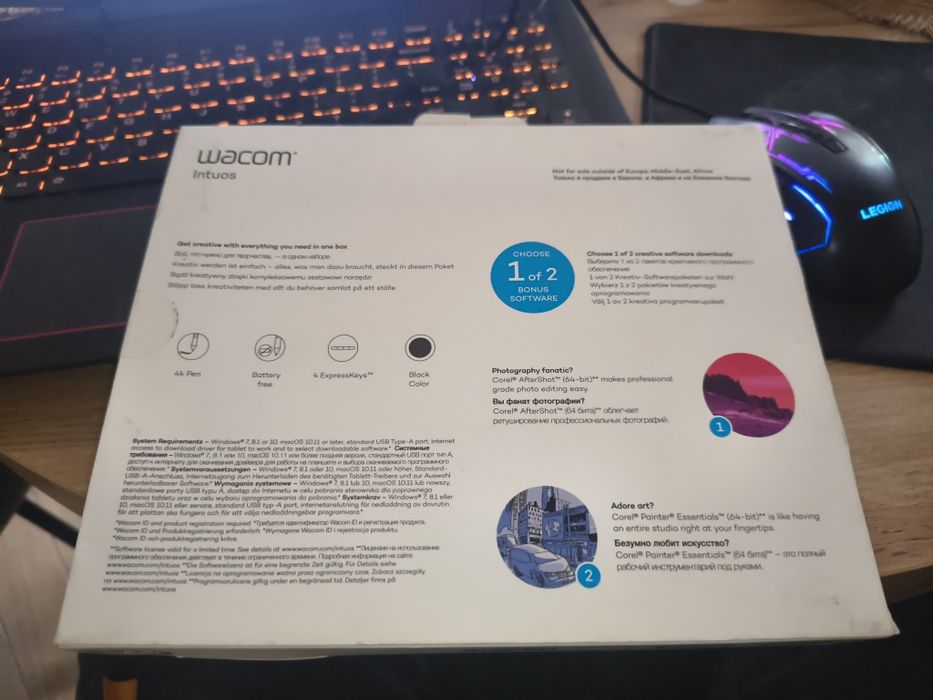 Wacom intuos tablet graficzny