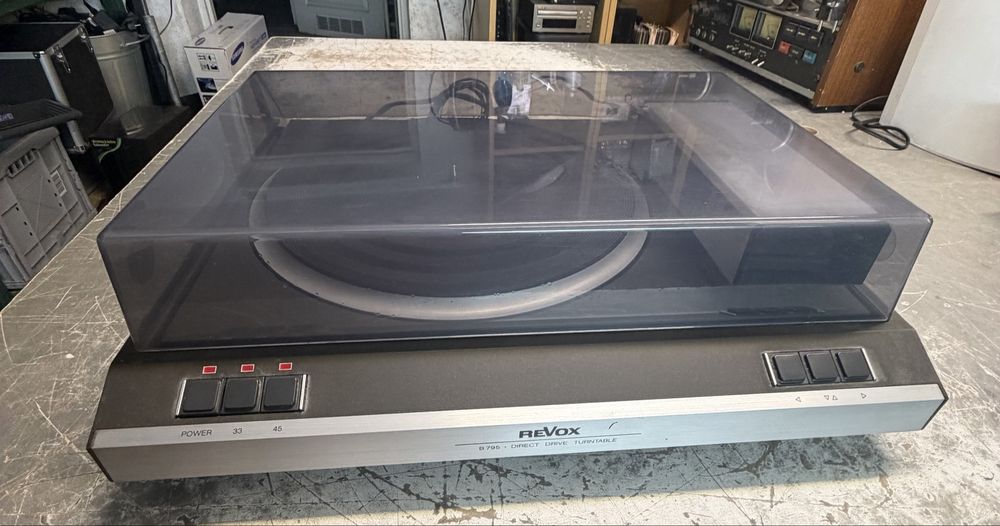 Revox b795 gramofon ladny stan