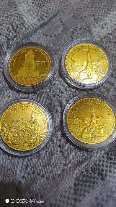 Medale złota polska