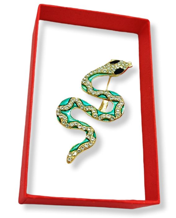 Broszka wąż, nowa