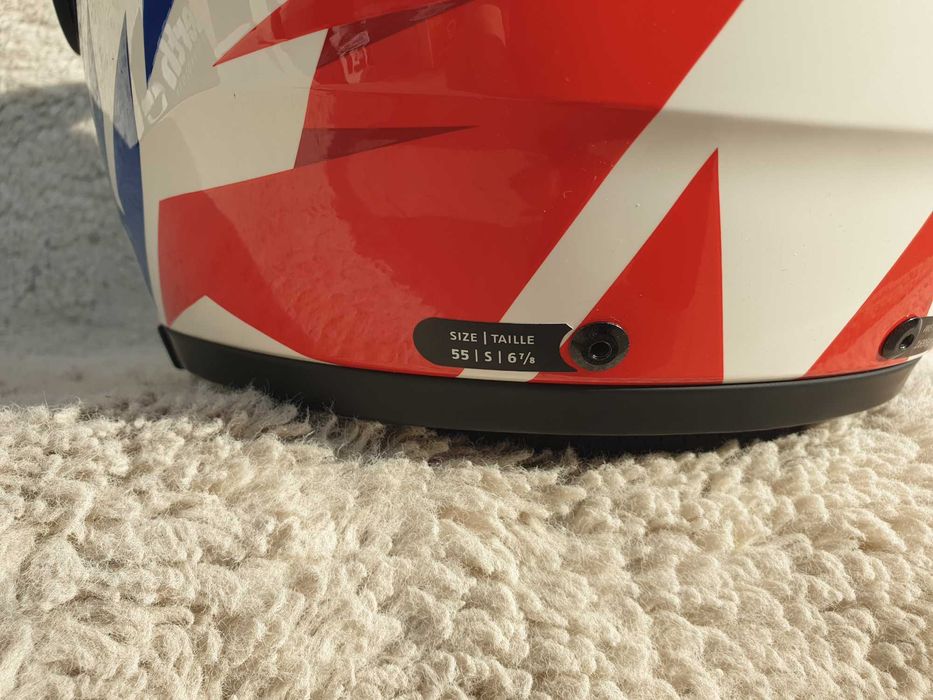 Schuberth E1 rozm S  szczękowy kask motocyklowy z blendą + intecom SC10U