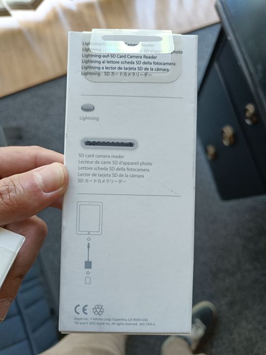 Apple adaptador de cartão (selado)