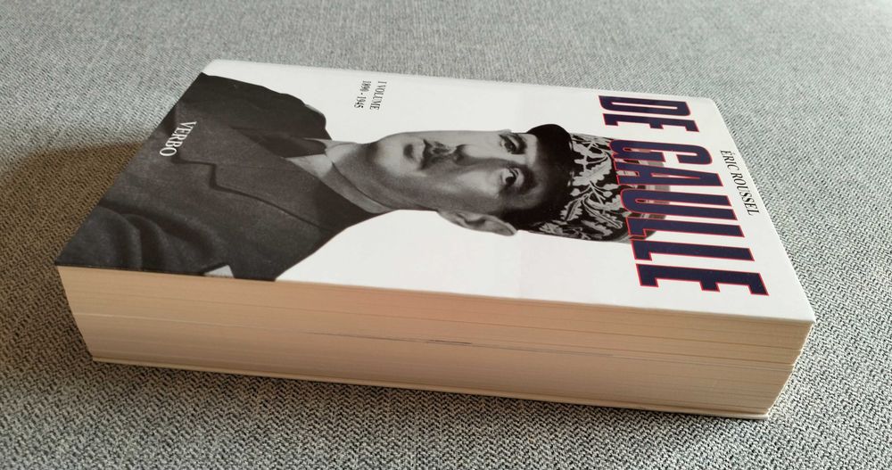 Livro "De Gaulle" volume 1 de Éric Roussel