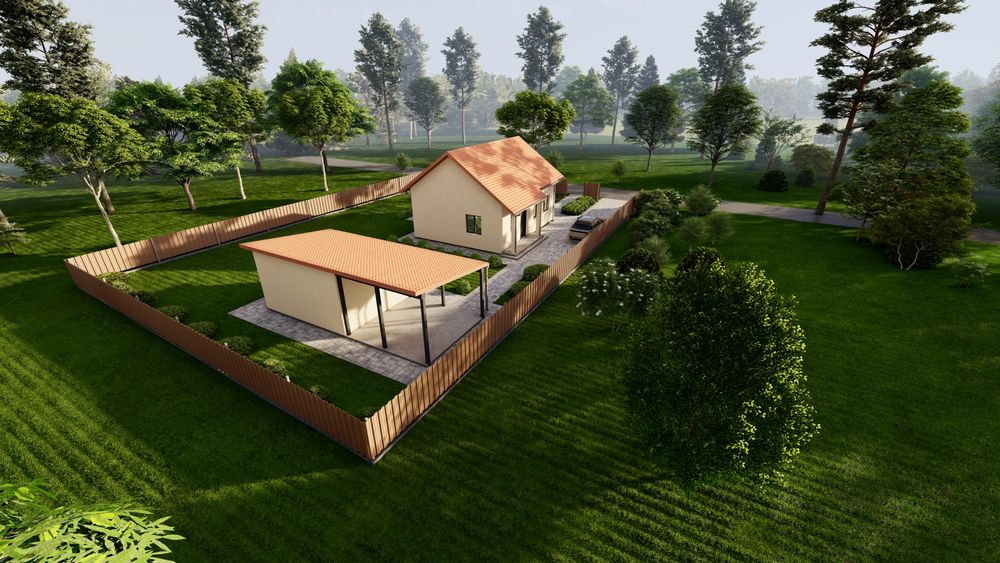 Продаж преміум-будинку біля Львова | Ременів | 3 спальні | 10 соток