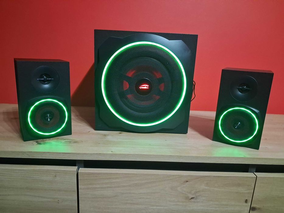 Głośniki SpeedLink Gravity Carbon RGB 2.1