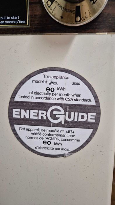 Máquina de lavar americana