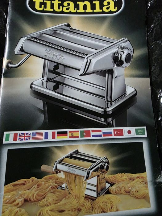 Máquina de Massa Inox Titania NOVA