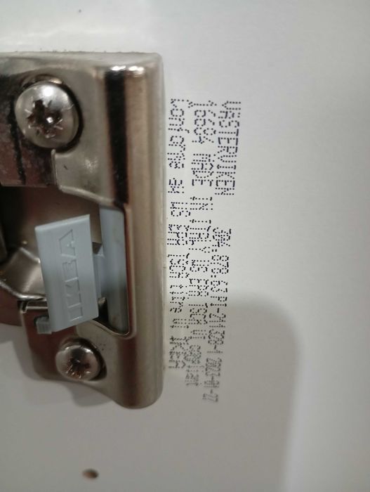 (COMO NOVO) 4 Portas IKEA VASTERVIKEN - 60x64cm - Branco Brilho