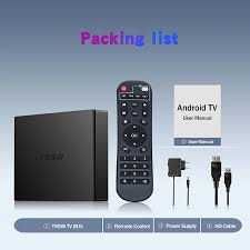 BOX android 4K IPTV Full 4GB RAM-32/64GB ROM NOVAS