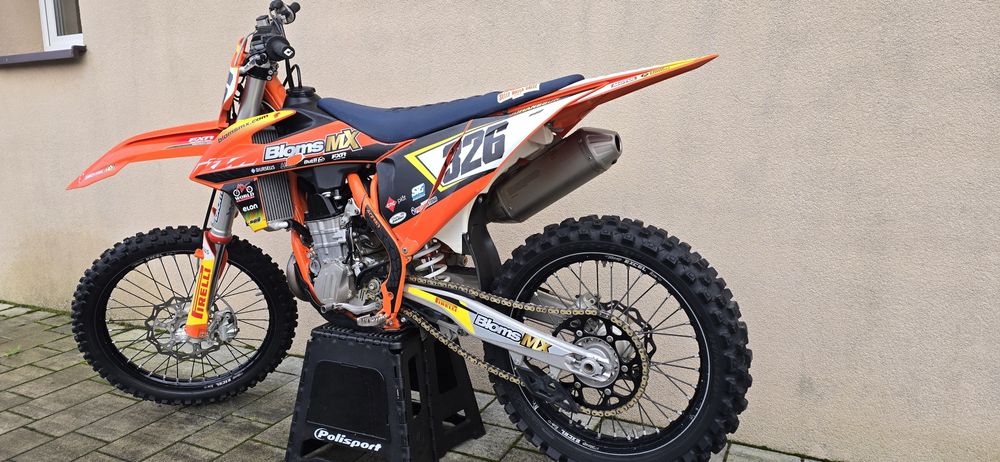 Ktm sxf 450cc 2022! Akrapovic mapy kontrola wtrysk