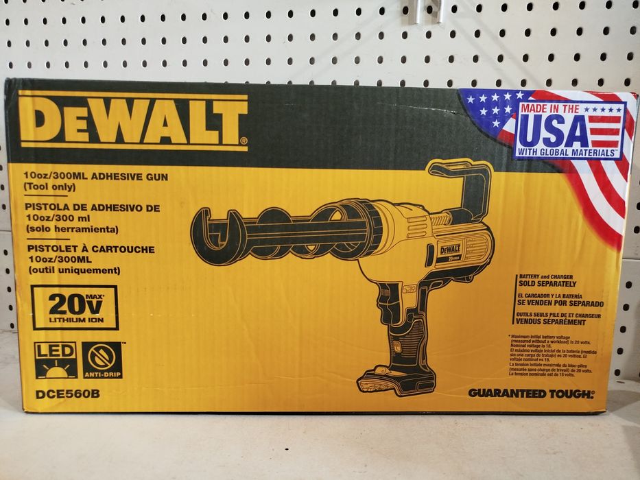 DeWalt DCE560 пістолет для герметиків 300 мл Оригінал США