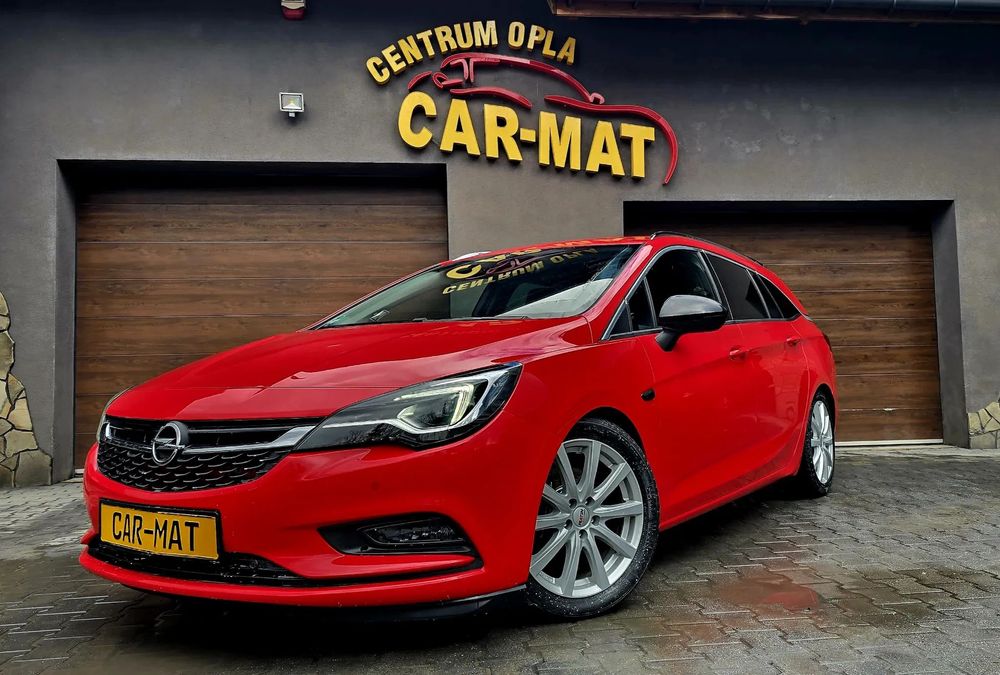 Opel Astra Mega stan I Właściciel 1,6t  200KM 17 ALU Gwarancja