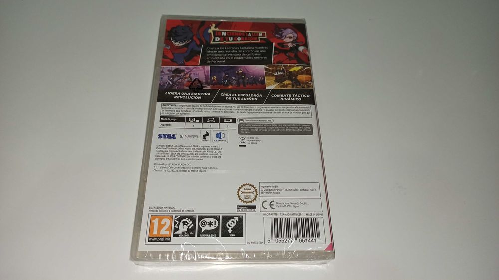 nintendo switch PERSONA 5 TACTICA RPG taktyczny przygod NOWA! Kardridż