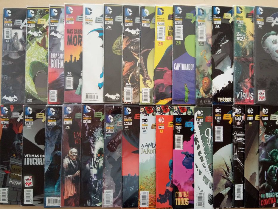 Batman (Novos 52) COLEÇÃO COMPLETA em 56 Livros