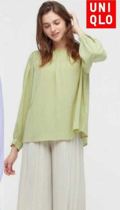 Блузка uniqlo віскоза