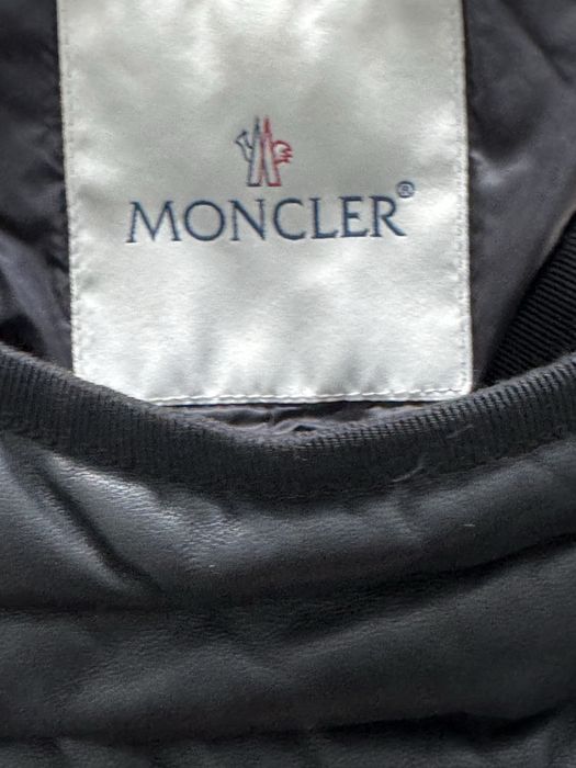 Kurtka ze skôry Moncler