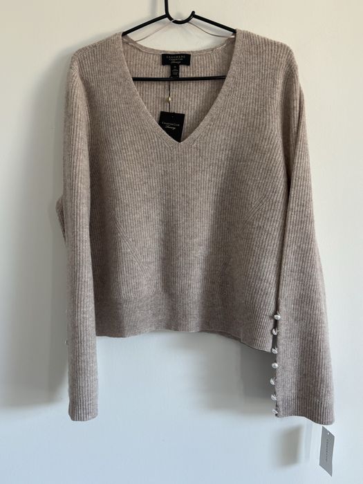 Sweter damski 100% kaszmir Charter Club rozmiar XL