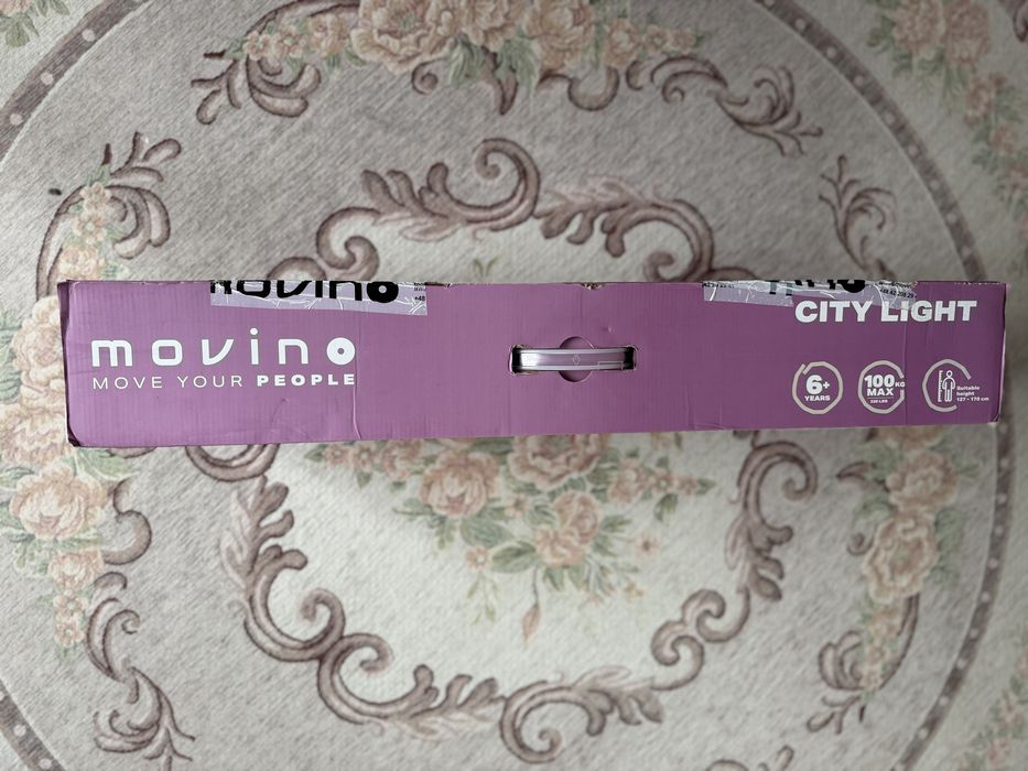 Самокат Movino City Light Beige Pink