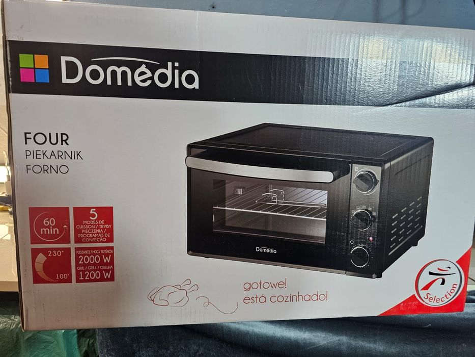 Domédia FOUR PIEKARNIK FORNO 48 litrów 2000 W Grill 1200 W