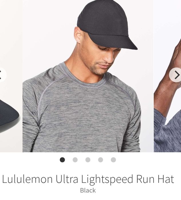 Кепка шапка бейсболка  Lululemon Ultra Lightspeed Run Hat