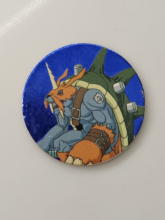 Tazo Digimon Zudomon – Ano 2000