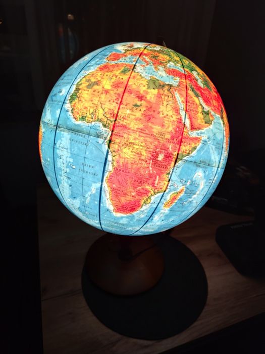 Globus 42cm podswietlany