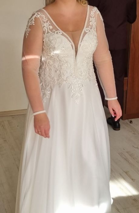 Suknia ślubna L/XL