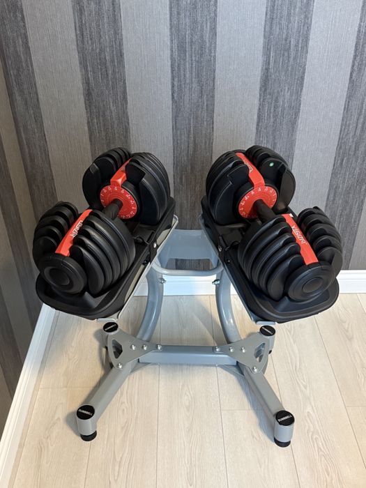 Гантелі набірні + стенд