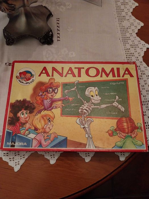 Jogo de tabuleiro, Anatomia, da Majora, 6-9 anos, 1-4 jogadores