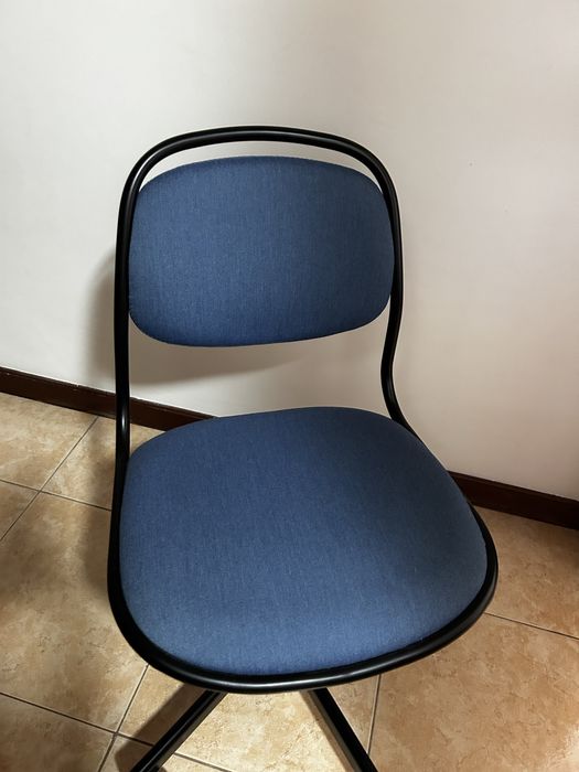 Cadeira de escritório azul e preto - IKEA