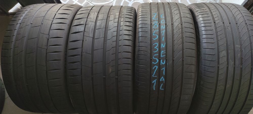 Pneus 285/35/21 e 325/30/21 continental