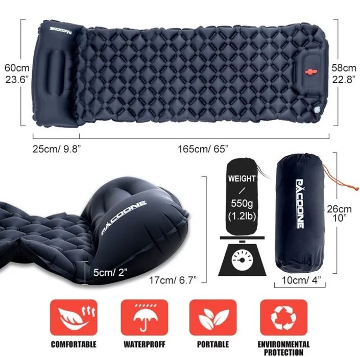 Каремат-матрас кемпинг