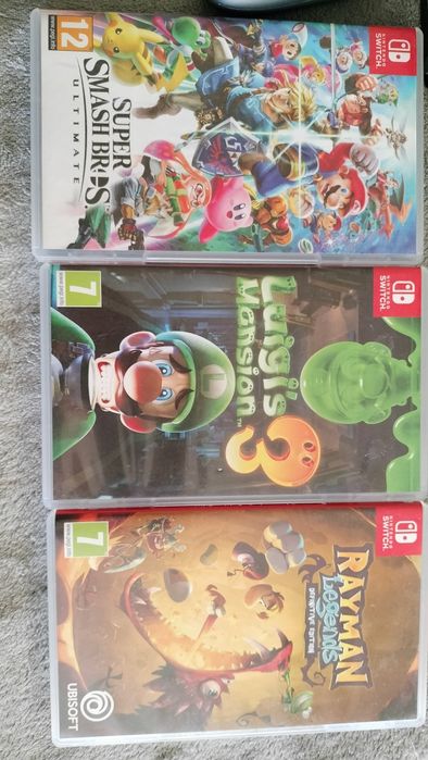 Konsola Nintendo switch z grami