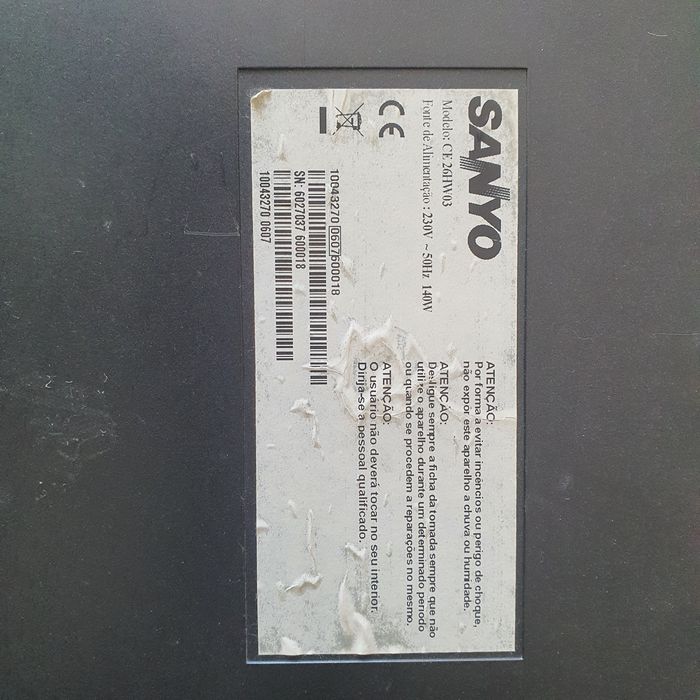 Tv Sanyo 26 polegadas