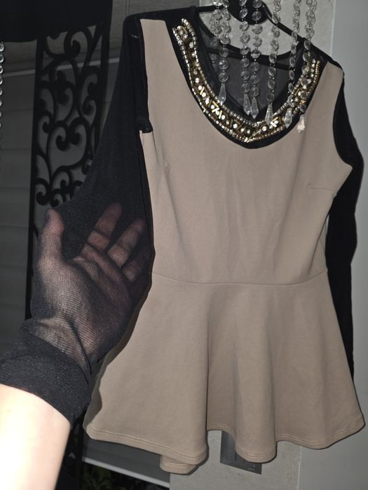 Elegancka baskinka bogato zdobiona XL/ xxl