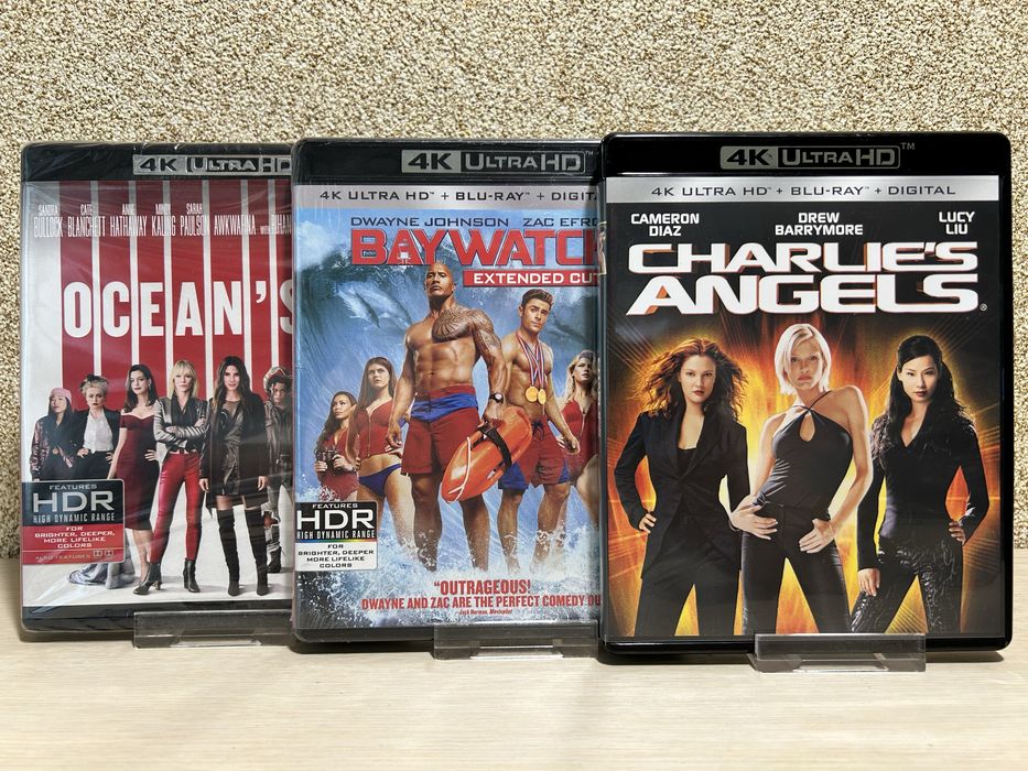 4K UHD Blu-ray Лучший стрелок/ Филадельфия / Лара Крофт/ Рокетмен/Форсаж 8/Инферно