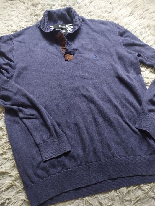 Sweter męski granatowy L 6th sense